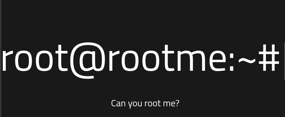 RootMe Homepage