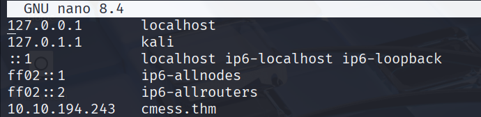 Hosts File Configuration