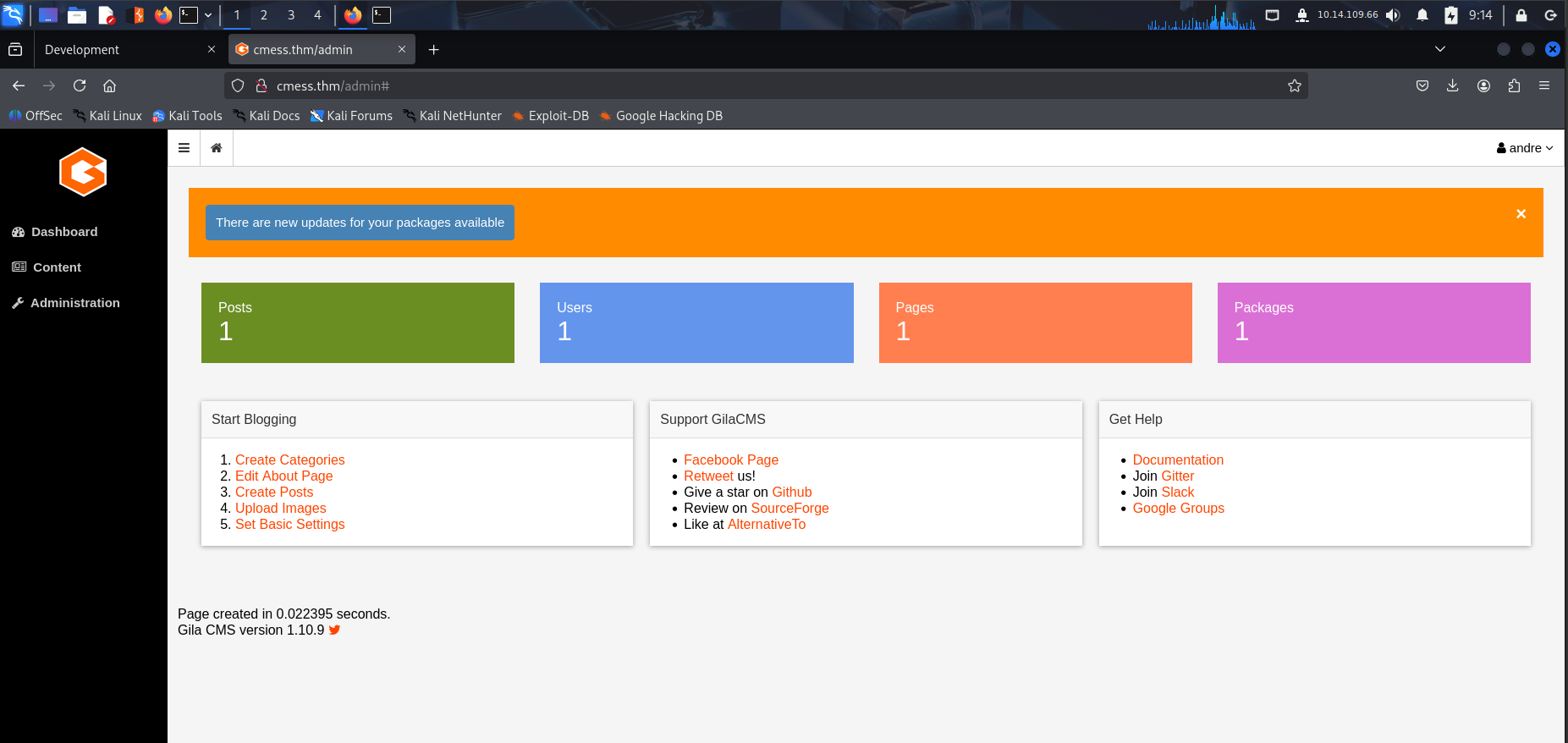 Admin Dashboard