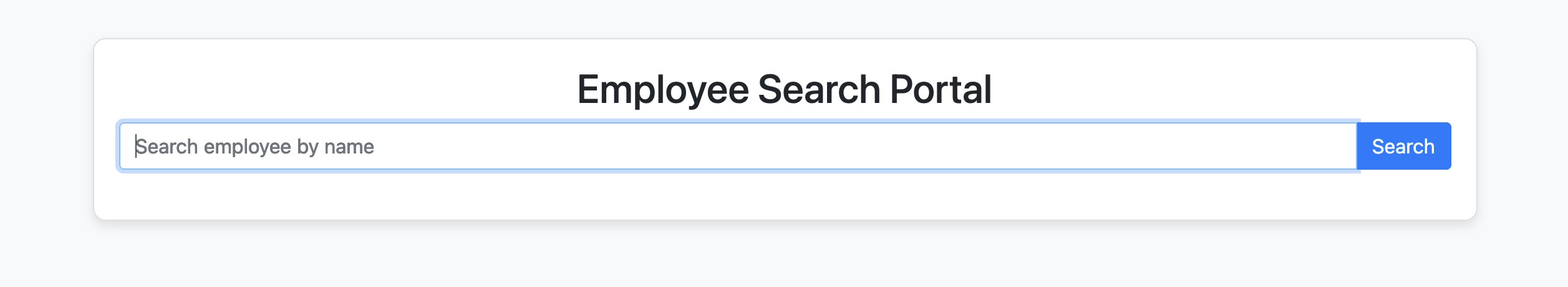 Input field